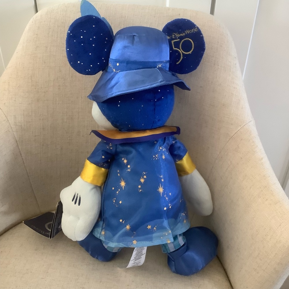 Disney parks Mickey Mouse main attraction Peter Pan 6/12 plush toy LR50th WDW - Picture 2 of 6